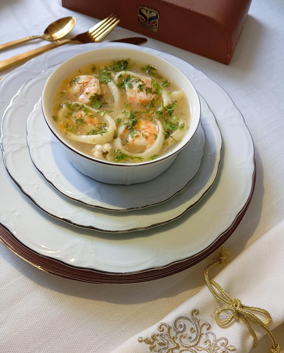 Soupe de poisson fruit de mer